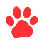 red paw